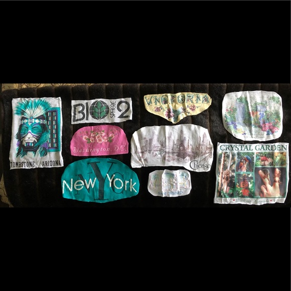 (9) T-Shirt Quilt Items for One Price as Shown - Picture 2 of 10